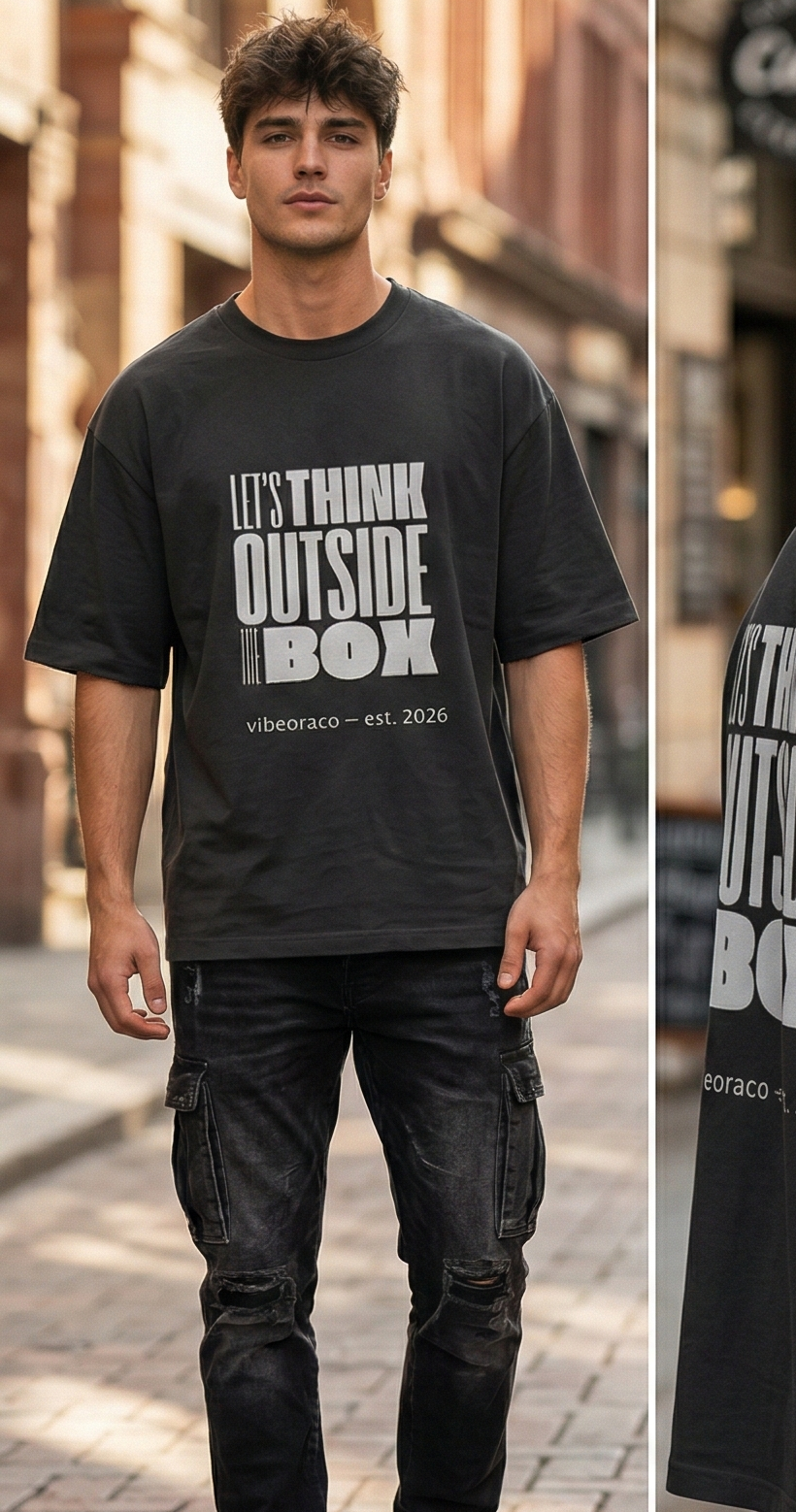 NOTHING OUTSIDE THE BOX T-SHIRT