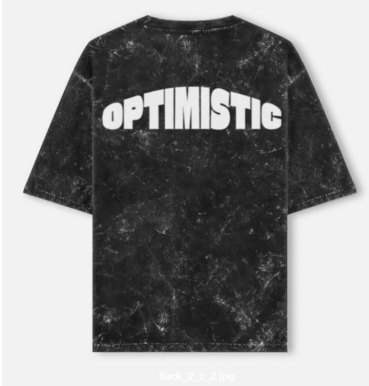 OPTIMISTIC ACID WASH T-SHIRT