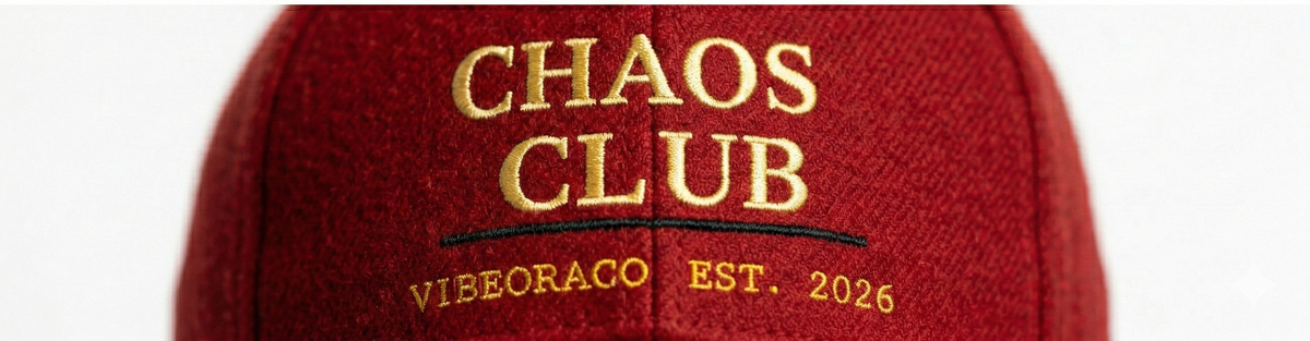 CHAOS CLUB CAP