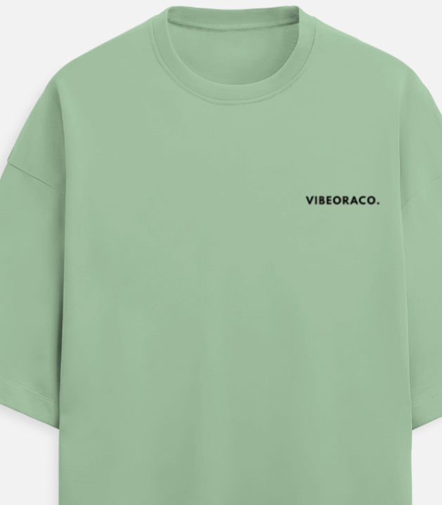GREEN OVERSIZED T-SHIRT