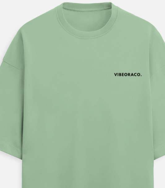 GREEN OVERSIZED T-SHIRT
