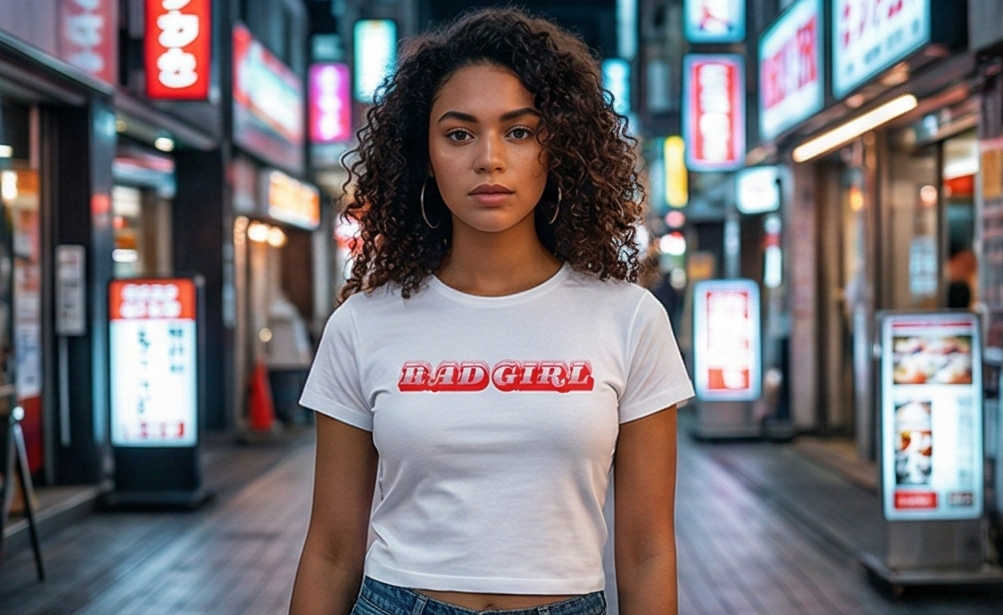 BAD GIRL BABY TEE